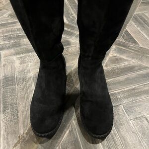 Kenneth Cole  Gentle soul wide calf Black Over the Knee Boots